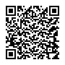 QR-код для номера телефона +12144514204