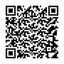 電話番号のQRコード +12144514205