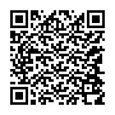 Kode QR untuk nomor Telepon +12144518368