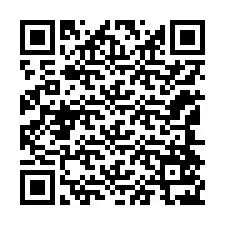 Código QR para número de teléfono +12144527645