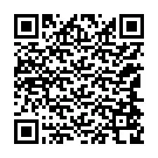 QR Code สำหรับหมายเลขโทรศัพท์ +12144528184