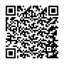 Código QR para número de teléfono +12144543938