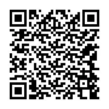 Código QR para número de teléfono +12144548423