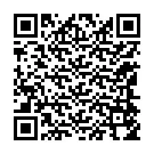 QR-код для номера телефона +12144554456