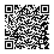 QR Code pour le numéro de téléphone +12144558872