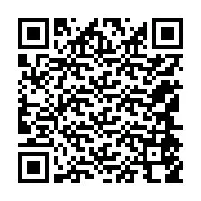 Kode QR untuk nomor Telepon +12144558873