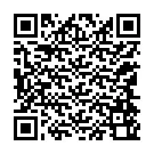 Código QR para número de teléfono +12144560568