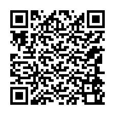 Codice QR per il numero di telefono +12144560843