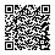 QR Code สำหรับหมายเลขโทรศัพท์ +12144572221