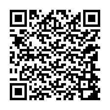 Kod QR dla numeru telefonu +12144582058