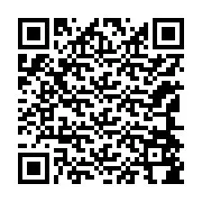 QR-Code für Telefonnummer +12144584305