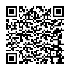 QR Code pour le numéro de téléphone +12144584306