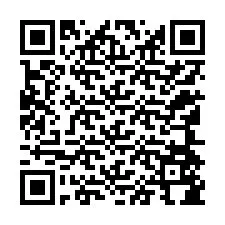 Codice QR per il numero di telefono +12144584308