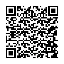 Kod QR dla numeru telefonu +12144586549