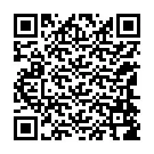 QR код за телефонен номер +12144586554