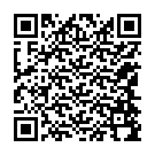 QR-koodi puhelinnumerolle +12144594563