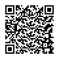 Código QR para número de teléfono +12144599105