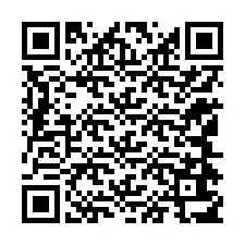 QR-koodi puhelinnumerolle +12144617132