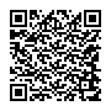 QR-koodi puhelinnumerolle +12144617136