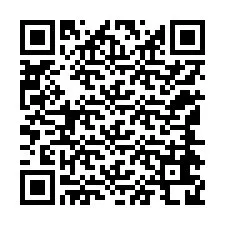 Código QR para número de teléfono +12144628884