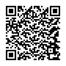 QR kód a telefonszámhoz +12144672321