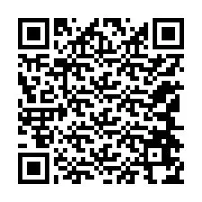 QR Code pour le numéro de téléphone +12144674733