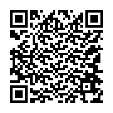 QR Code pour le numéro de téléphone +12144674734