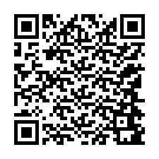 Código QR para número de teléfono +12144681178