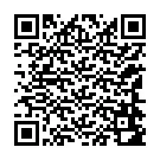 Código QR para número de teléfono +12144682514