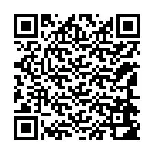 QR-код для номера телефона +12144682911