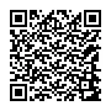 Código QR para número de teléfono +12144683041