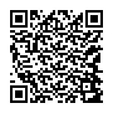 Código QR para número de teléfono +12144683630