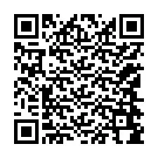 QR Code สำหรับหมายเลขโทรศัพท์ +12144684479