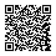 Código QR para número de teléfono +12144686239