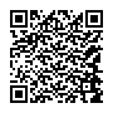 QR-code voor telefoonnummer +12144686931