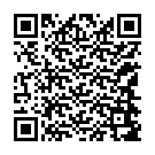 QR Code สำหรับหมายเลขโทรศัพท์ +12144687470