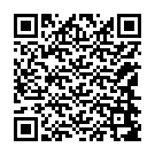 Kode QR untuk nomor Telepon +12144687471