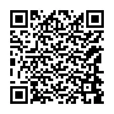 Código QR para número de teléfono +12144689151