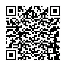 QR-код для номера телефона +12144689584