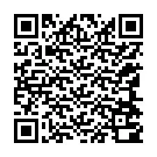 電話番号のQRコード +12144700308
