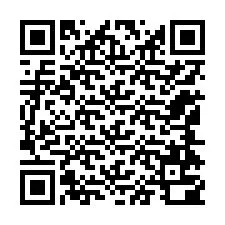 Codice QR per il numero di telefono +12144700587