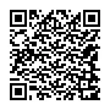 電話番号のQRコード +12144701027
