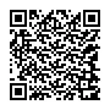 QR kód a telefonszámhoz +12144701028