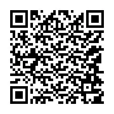 QR-koodi puhelinnumerolle +12144705578