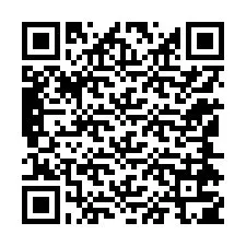 QR Code สำหรับหมายเลขโทรศัพท์ +12144705886