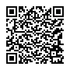 QR kód a telefonszámhoz +12144721740