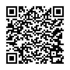 Código QR para número de teléfono +12144722739