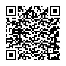 QR-код для номера телефона +12144723353