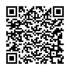 QR Code สำหรับหมายเลขโทรศัพท์ +12144728012