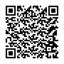 QR-koodi puhelinnumerolle +12144729341